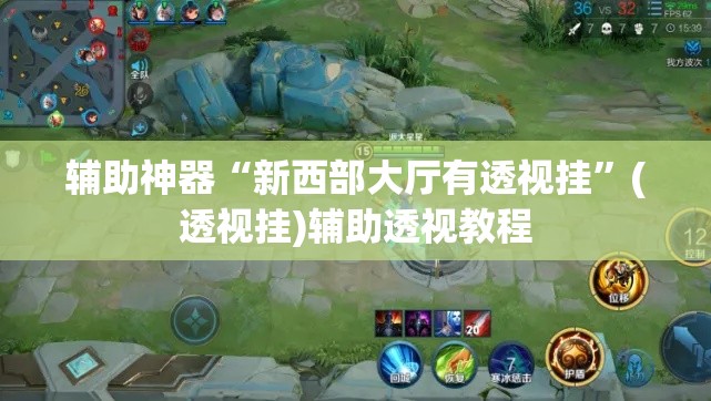 辅助神器“新西部大厅有透视挂”(透视挂)辅助透视教程