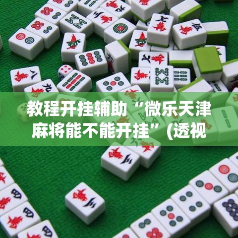 教程开挂辅助“微乐天津麻将能不能开挂”(透视挂)辅助透视教程