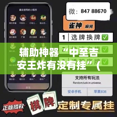 辅助神器“中至吉安王炸有没有挂”(透视挂)辅助透视教程