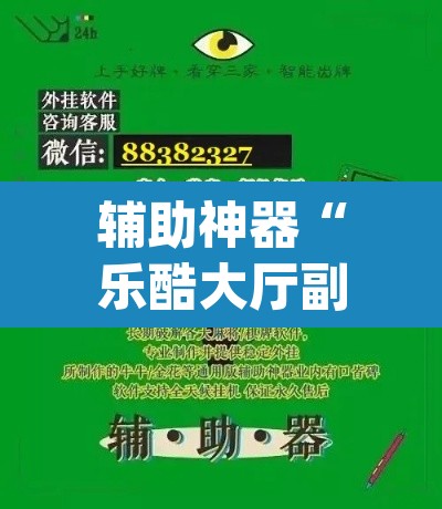 辅助神器“乐酷大厅副厅辅助工具”(透视挂)辅助透视教程