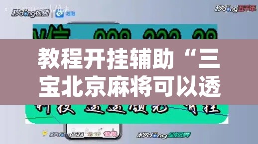 教程开挂辅助“三宝北京麻将可以透明吗”(透视挂)辅助透视教程