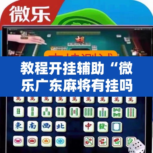 教程开挂辅助“微乐广东麻将有挂吗”(透视挂)辅助透视教程