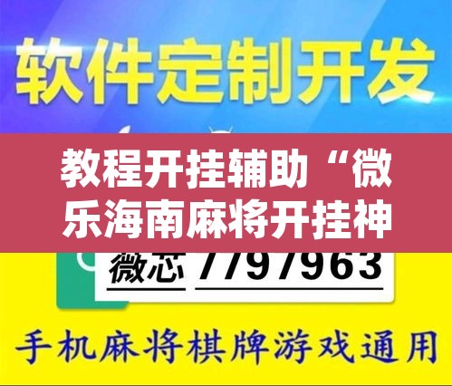 教程开挂辅助“微乐海南麻将开挂神器”(透视挂)辅助透视教程