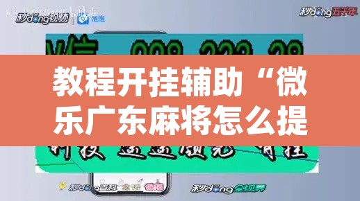 教程开挂辅助“微乐广东麻将怎么提高胜率	”(透视挂)辅助透视教程