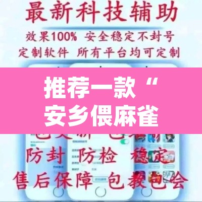 推荐一款“安乡偎麻雀到底能不能开透视挂”(透视挂)辅助透视教程
