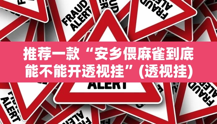 推荐一款“安乡偎麻雀到底能不能开透视挂”(透视挂)辅助透视教程