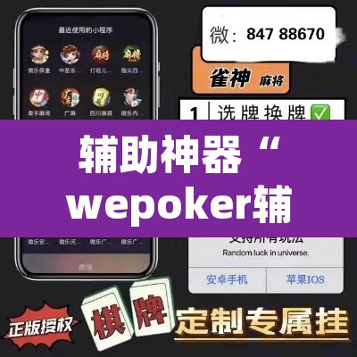 辅助神器“wepoker辅助透视软件使用”(透视挂)辅助透视教程