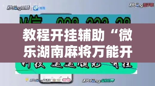教程开挂辅助“微乐湖南麻将万能开挂器免费”(透视挂)辅助透视教程