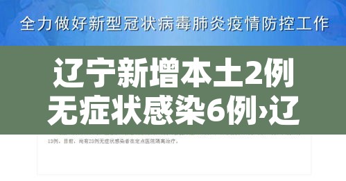 辽宁新增本土2例无症状感染6例›辽宁新增1例无症状 辽宁新增本土2例无症状感染6例›辽宁新增1例无症状