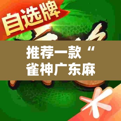 推荐一款“雀神广东麻将提高胜率技巧”(透视挂)辅助透视教程