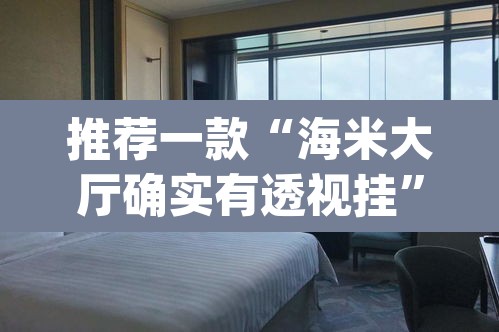 推荐一款“海米大厅确实有透视挂”(透视挂)辅助透视教程