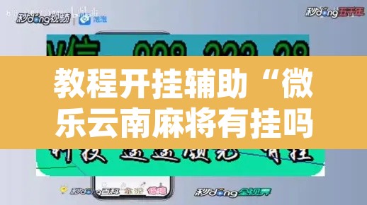 教程开挂辅助“微乐云南麻将有挂吗”(透视挂)辅助透视教程