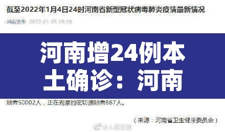 河南增24例本土确诊:河南新增一列本土 河南增24例本土确诊:河南新增一列本土