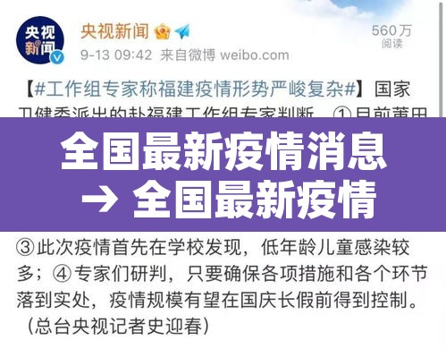 全国最新疫情消息 → 全国最新疫情的消息 全国最新疫情消息 → 全国最新疫情的消息