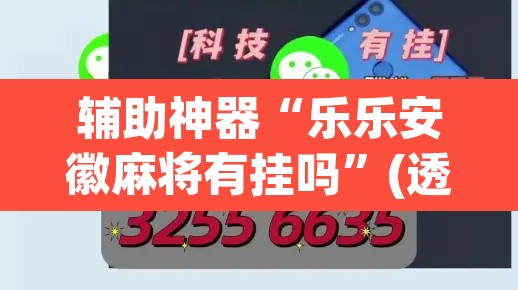 辅助神器“乐乐安徽麻将有挂吗	”(透视挂)辅助透视教程