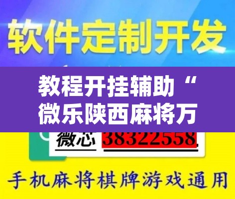 教程开挂辅助“微乐陕西麻将万能开挂器通用版”(透视挂)辅助透视教程