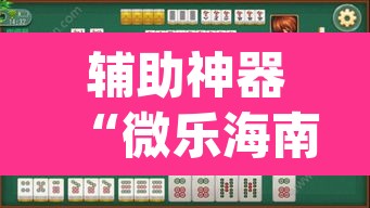 辅助神器“微乐海南麻将开挂应用	”(透视挂)辅助透视教程