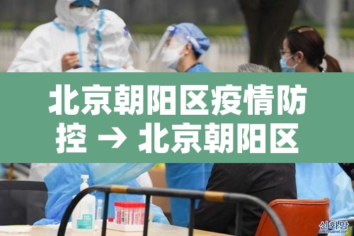 北京朝阳区疫情防控 → 北京朝阳区疫情政策