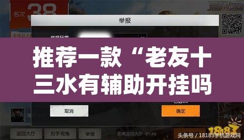 推荐一款“老友十三水有辅助开挂吗”(透视挂)辅助透视教程