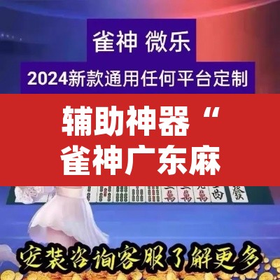 辅助神器“雀神广东麻将技巧规律”(透视挂)辅助透视教程