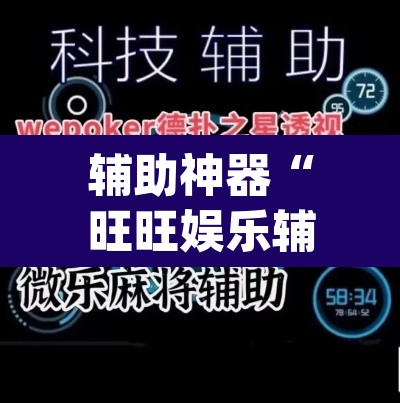 辅助神器“旺旺娱乐辅助器	”(透视挂)辅助透视教程