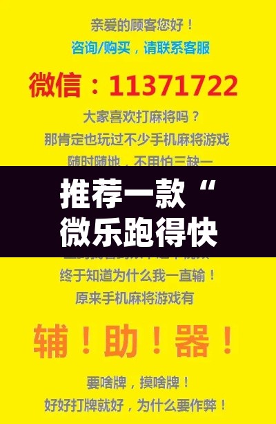 推荐一款“微乐跑得快开挂神器下载安装”(透视挂)辅助透视教程