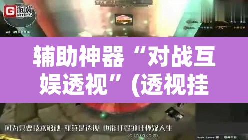 辅助神器“对战互娱透视”(透视挂)辅助透视教程