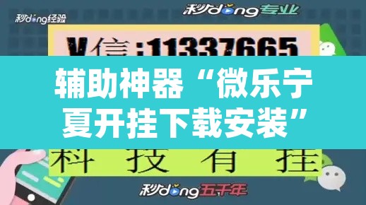 辅助神器“微乐宁夏开挂下载安装”(透视挂)辅助透视教程