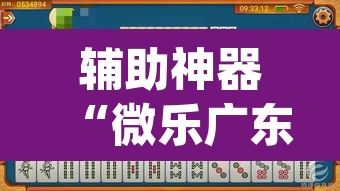 辅助神器“微乐广东麻将有挂吗	”(透视挂)辅助透视教程