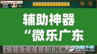 辅助神器“微乐广东麻将有挂吗”(透视挂)辅助透视教程