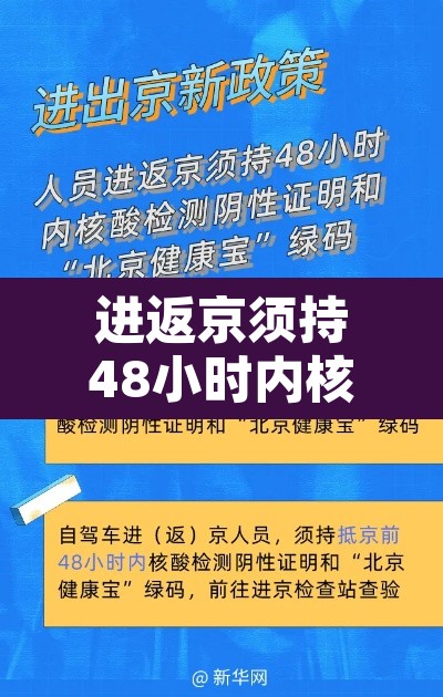 进返京须持48小时内核酸阴性证明—(进京返京人员核酸检测证明最新规定) 进返京须持48小时内核酸阴性证明—(进京返京人员核酸检测证明最新规定)