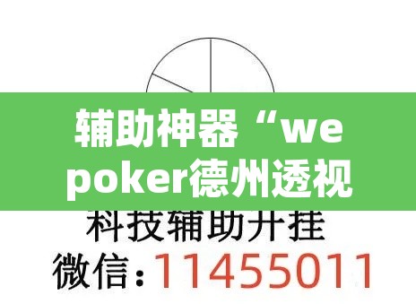 辅助神器“wepoker德州透视辅助软件”(透视挂)辅助透视教程