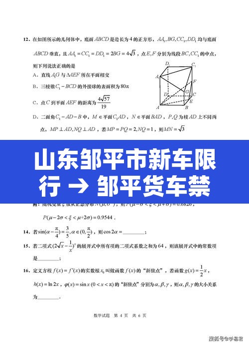 山东邹平市新车限行 → 邹平货车禁行拍照路段 山东邹平市新车限行 → 邹平货车禁行拍照路段