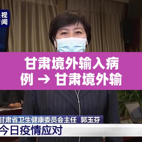 甘肃境外输入病例 → 甘肃境外输入病例有多少 甘肃境外输入病例 → 甘肃境外输入病例有多少