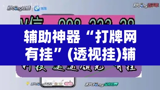 辅助神器“打牌网有挂”(透视挂)辅助透视教程