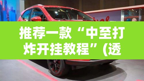 推荐一款“中至打炸开挂教程”(透视挂)辅助透视教程