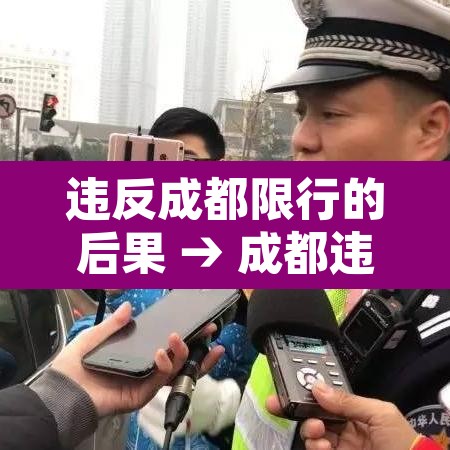 违反成都限行的后果 → 成都违反限行了扣多少分 违反成都限行的后果 → 成都违反限行了扣多少分