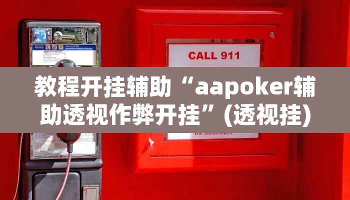 教程开挂辅助“aapoker辅助透视作弊开挂	”(透视挂)辅助透视教程