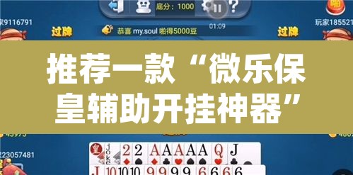 推荐一款“微乐保皇辅助开挂神器”(透视挂)辅助透视教程