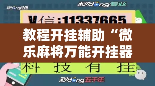 教程开挂辅助“微乐麻将万能开挂器	”(透视挂)辅助透视教程