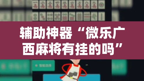 辅助神器“微乐广西麻将有挂的吗	”(透视挂)辅助透视教程