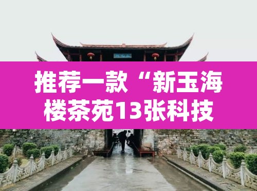 推荐一款“新玉海楼茶苑13张科技辅助”(透视挂)辅助透视教程
