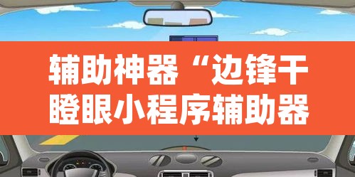 辅助神器“边锋干瞪眼小程序辅助器”(透视挂)辅助透视教程