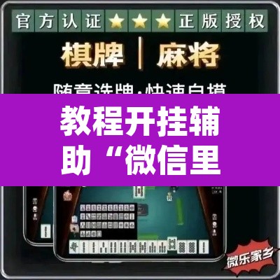 教程开挂辅助“微信里微乐麻将有诀窍”(透视挂)辅助透视教程