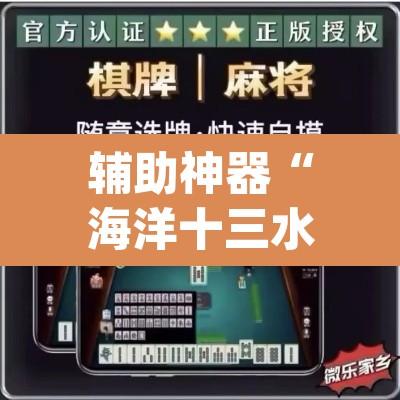 辅助神器“海洋十三水开挂辅助”(透视挂)辅助透视教程