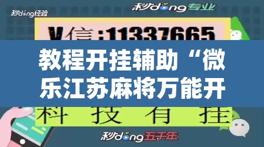教程开挂辅助“微乐江苏麻将万能开挂器通用版	”(透视挂)辅助透视教程