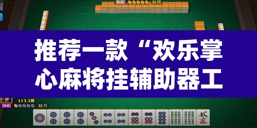 推荐一款“欢乐掌心麻将挂辅助器工具”(透视挂)辅助透视教程