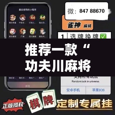 推荐一款“功夫川麻将开挂神器”(透视挂)辅助透视教程