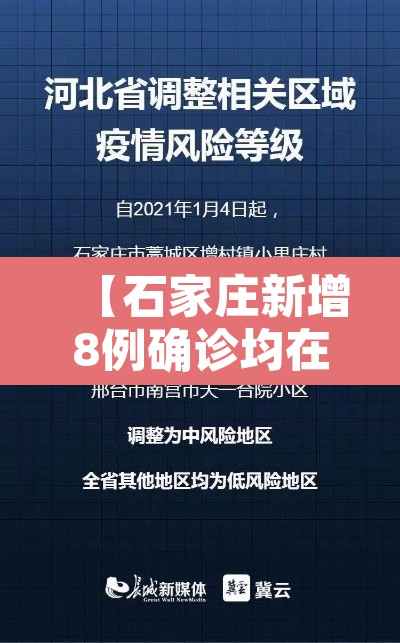 【石家庄新增8例确诊均在藁城区,石家庄新增2例本地确诊病例,均在藁城区】