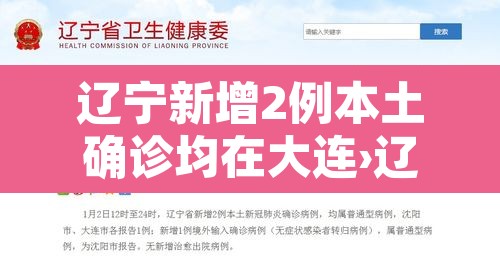 辽宁新增2例本土确诊均在大连›辽宁新增11例本土确诊病例均在大连